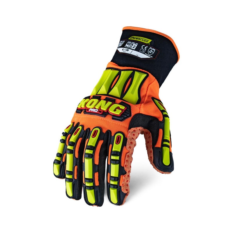 Ironclad SDX2P-03-M KONGÂ® PRO Glove, Medium, Orange - Image 1